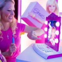 Specchio-iPad per truccarsi con Barbie