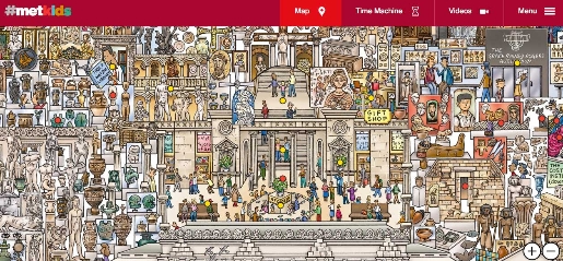 MetKids, il sito per bambini del Metropolitan Museum