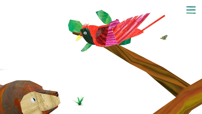 app L'orso bruno e la parata di animali di Eric Carle