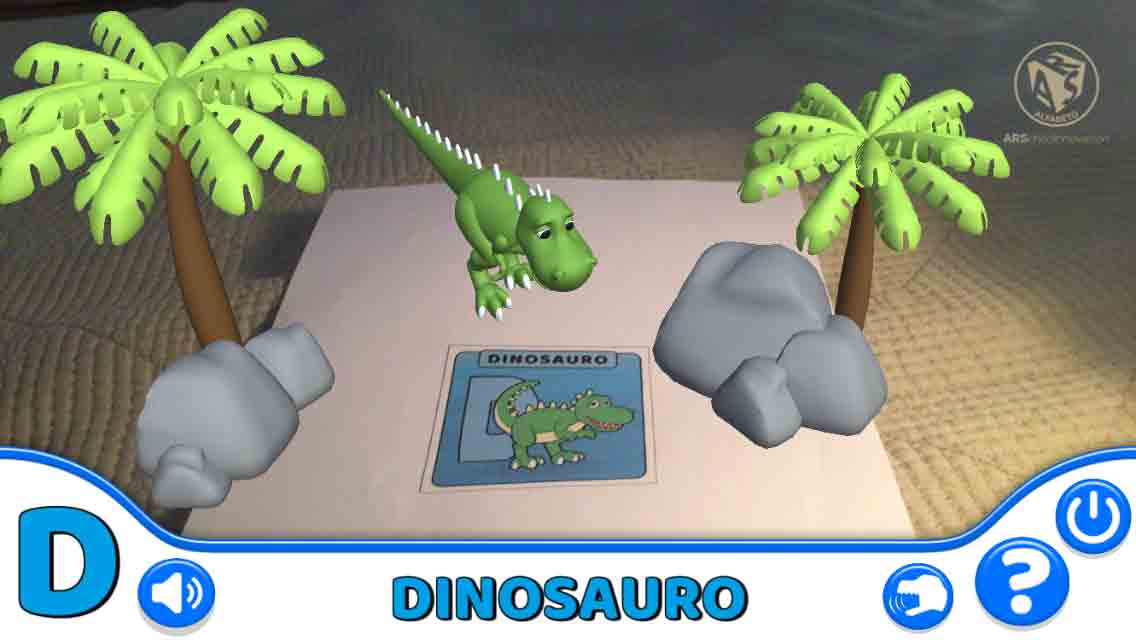 app per bambini con Realtà Aumentata- ARS Alfabeto