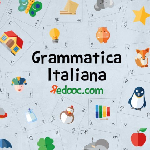 esercizi grammatica italiana redooc