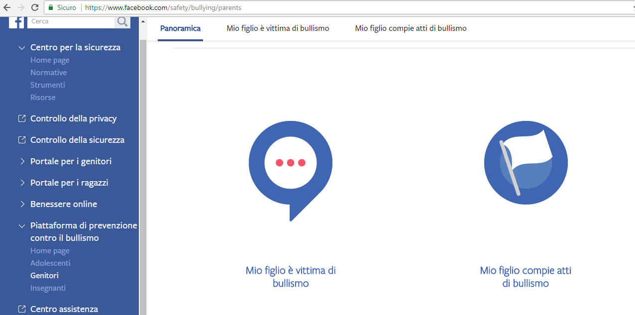 facebook cyberbullismo