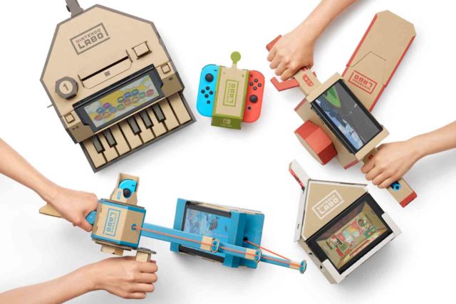 Nintendo Labo, videogiochi di cartone - Mamamò