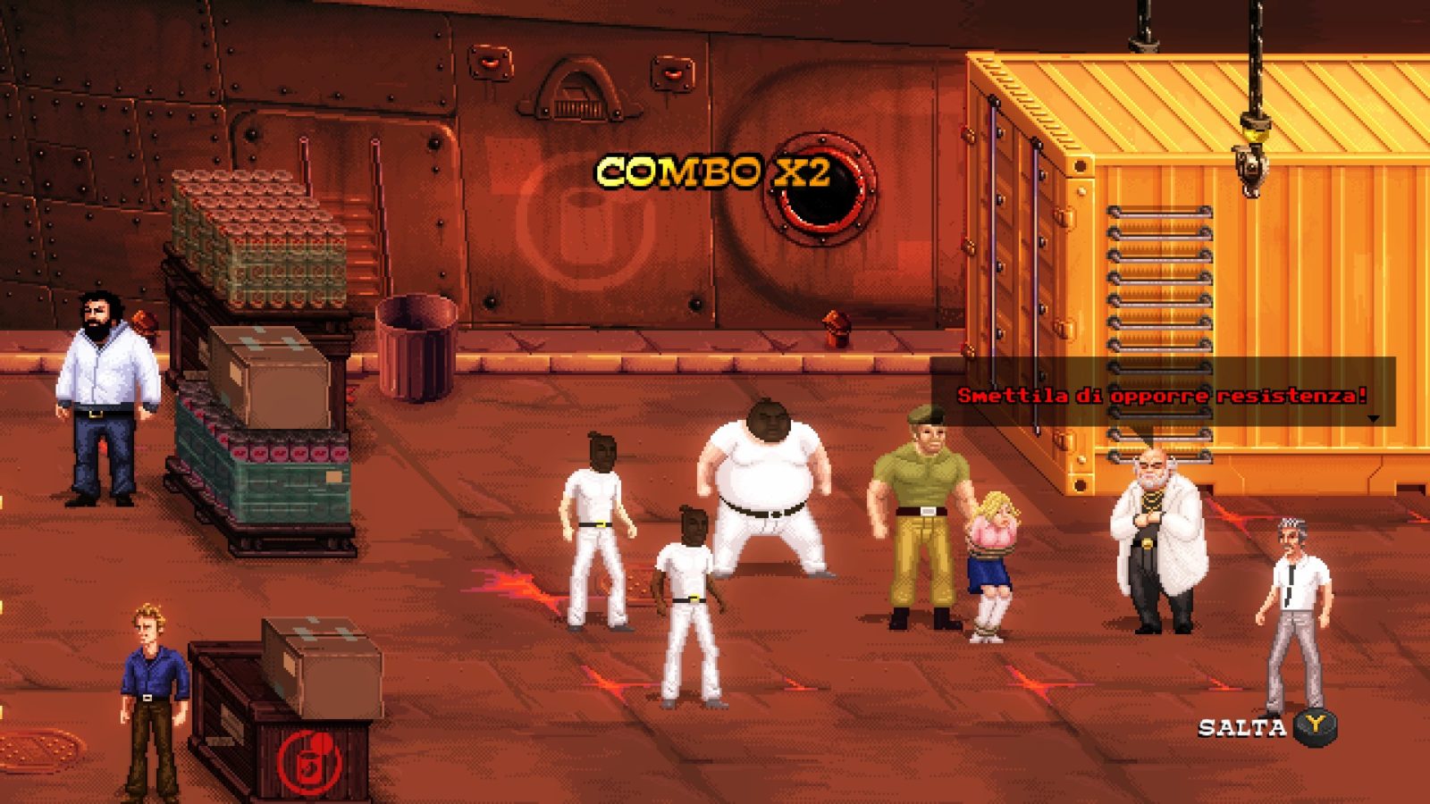 Slaps and Beans, il videogioco di Bud Spencer e Terence Hill