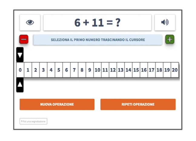 La retta dei numeri e la tavola pitagorica: