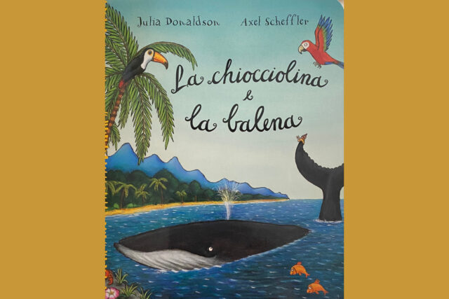 La chiccoliona e la balena: copertina libro