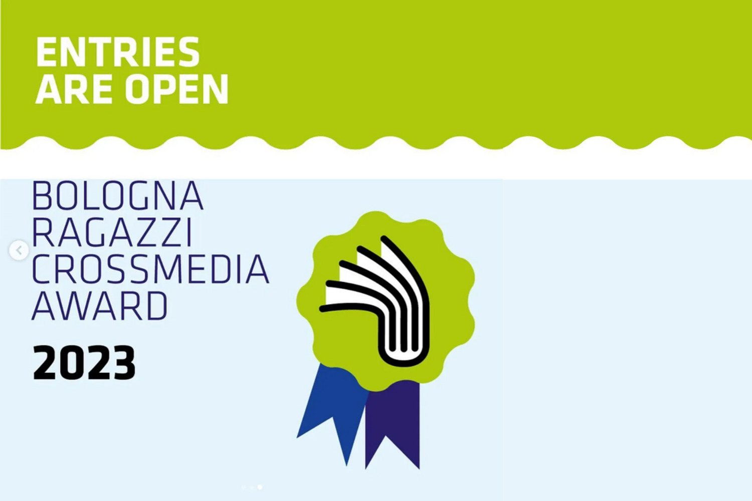 Bologna ragazzi CrossMedia Award 2023